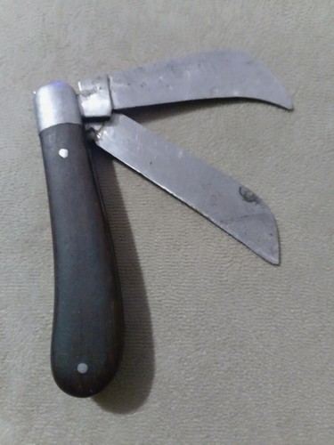 Ancien couteau électricien - ancien,