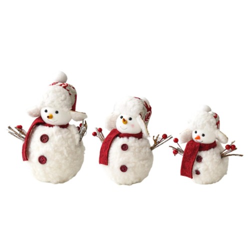 Figurine bonhomme neige - de,