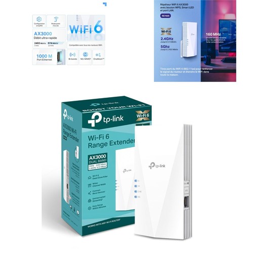Link répéteur wifi 6 - répéteur,