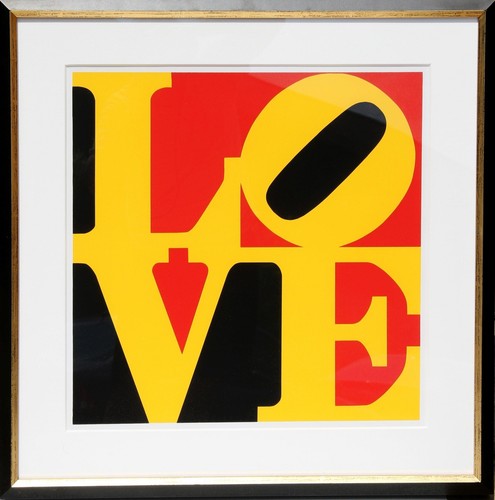 Robert indiana the - indiana,, german