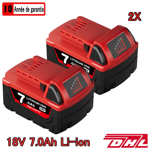 Pack batterie pour - 2, milwaukee