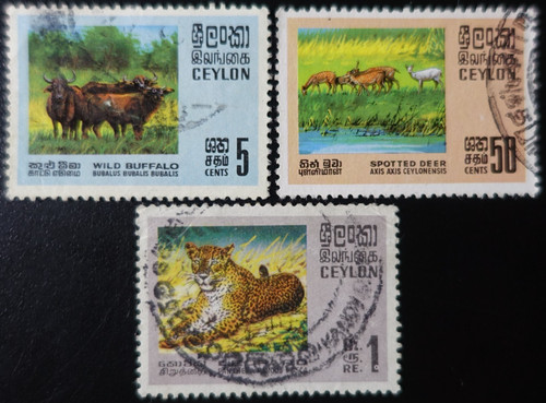 Timbres ceylan - timbres, lanka)
