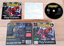 Playstation PS1 Spider-Man 2 [PAL FR] CIB Boîte Notice Console PSOne *JRF