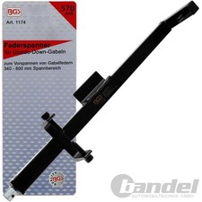 BGS Compresseur de Ressorts pour Moto Upside Fourches 340-800mm Einmann-Montage