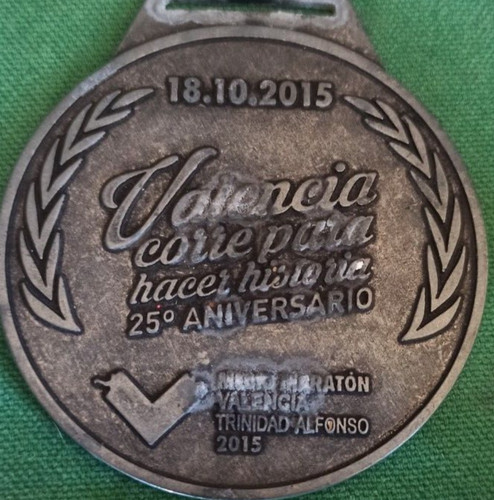 Médaille marathon valence - marathon, de