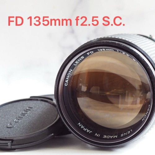 Canon 135mm s c - canon, fd