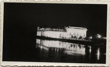 PHOTO ANCIENNE - VINTAGE SNAPSHOT - CASINO ENGHIEN NUIT LUMIÈRE - NIGHT LIGHT 2