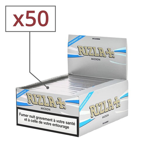 Feuille slim rizla micron par - slim,