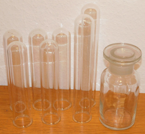 Vintage lot flacon recipient - flacon,