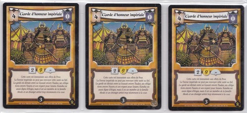 L5r lot cartes rares - 3,