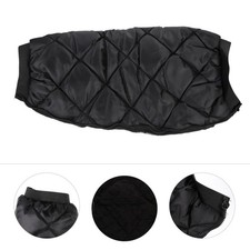  1 paire de genouillères en coton protège-genoux de maintien au chaud