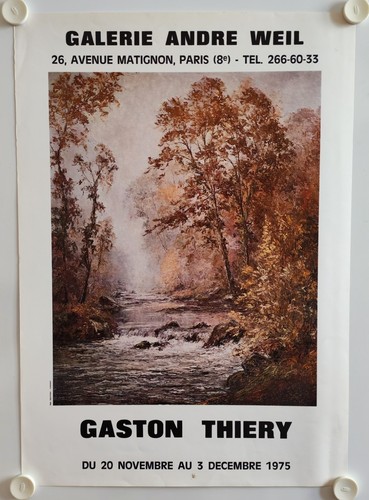 Affiche gaston thiery - gaston, 1975