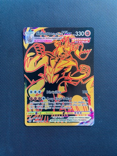 Carte pokemon shifours vmax - carte,