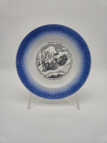 Assiette parlante la femme - parlante,