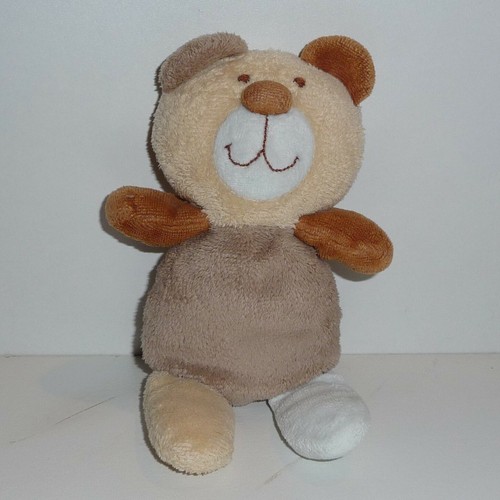 Doudou ours vert - ours, baudet
