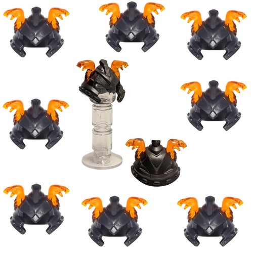 Lego ninjago casques lot x10 - casques,