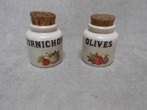 Pots condiments vintage - pots,