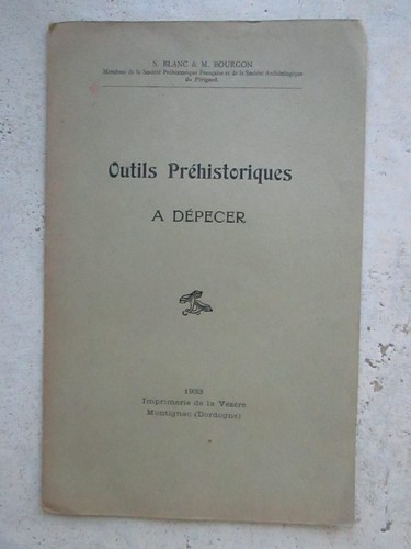 Outils préhistoriques - , à