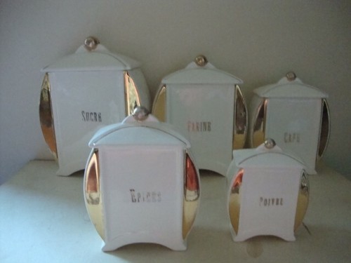 Série pots épices art - pots,