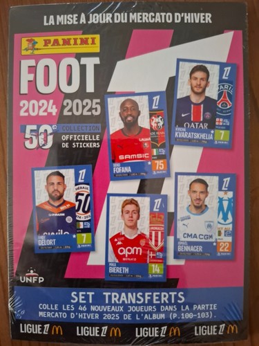 Panini foot ligue - panini, 2024-2025