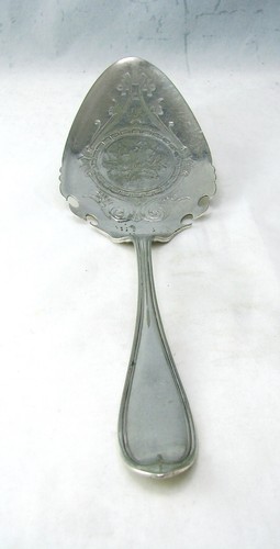 Reed barton plaque - &, d'argent
