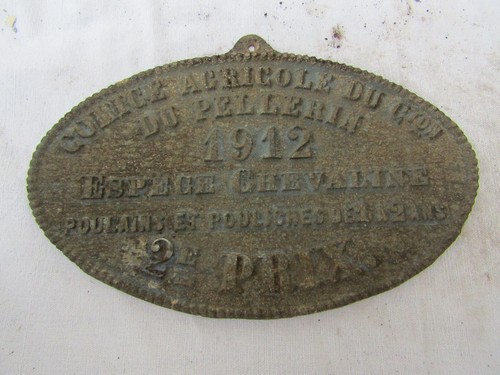 Plaque concours agricole - plaque,