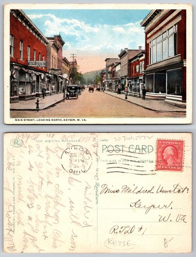 Main street looking north - looking,