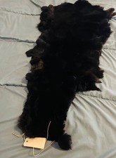 Echarpe en peau de vison