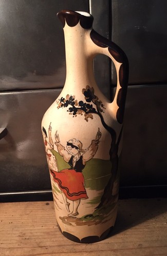Pichet bouteille grès art - bouteille, d'art