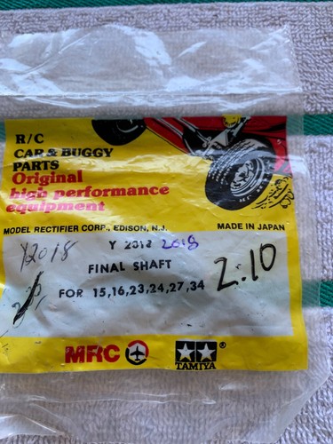 Tamiya mrc final shaft - final,