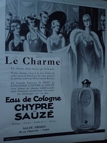 Eau cologne chypre - cologne, sauze
