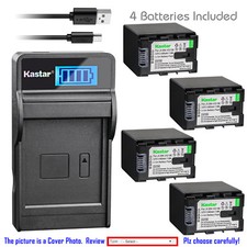 Kastar Battery LCD Charger for