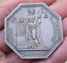 Très Rare Médaille en Argent