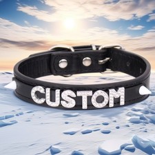 Collier Clouté à Rivets Pointus - Cadeau BDSM DIY Personnalisable