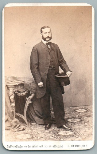 Cdv friedrich sueß suess - friedrich,
