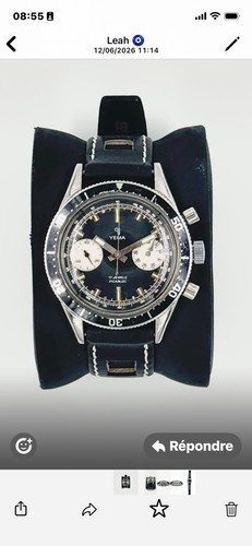 Chronographe vintage yema - chronographe,