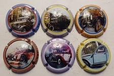 6 BEAUTIFUL CHAMPAGNE CAPSULES