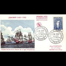 FDC - Jean Bart, navigateur -