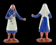 Infirmière plomb creux 1930  / antique toy soldier jouet ancien
