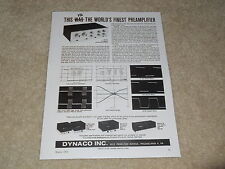 Dynaco PAS-3x Préamp Ad
