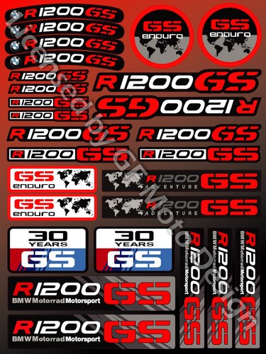 Adventure red sticker - sticker, set
