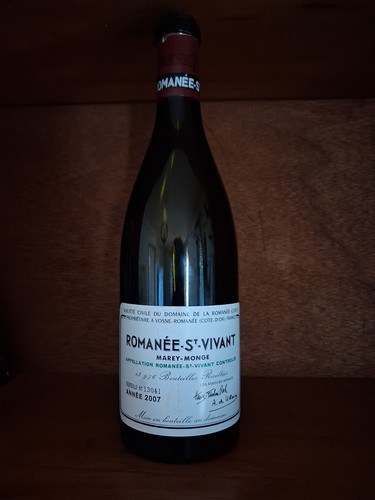 Bouteille vide romanée conti - bouteille,