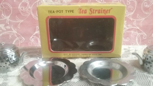Vintage stainless tea pot - vintage,