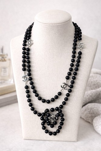 Chanel collier longue chaîne - collier,