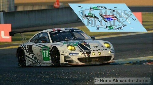 Décal porsche 997 rsr - décal,