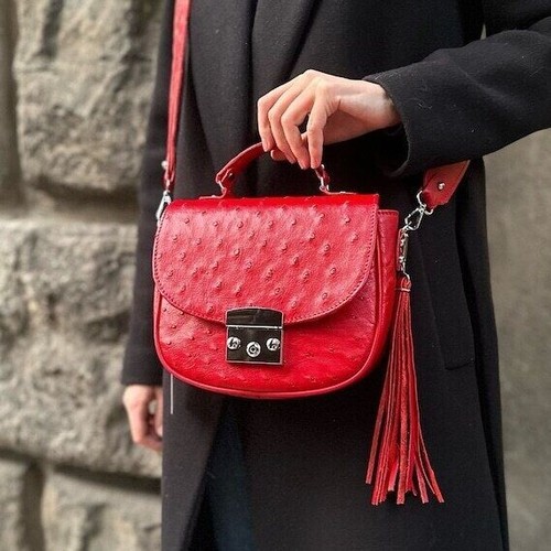 Sac bandoulière cuir - à,