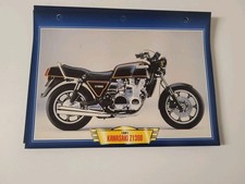Carte Fiche Moto Passion Édition Atlas Kawasaki Z1300