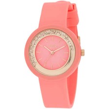 Montre Femme LIU JO Luxury DANCING TEEN TLJ2202 Silicone Rose Swarovski