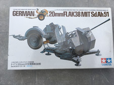 GERMAN 20mm FLAK 38 mis Sd.Ah.51  - Kit Tamiya n°35102- 1/35