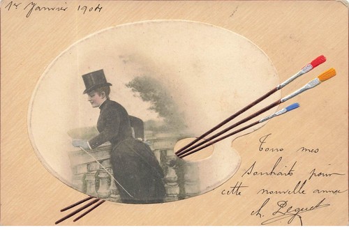 Carte gaufrée fantaisie - -,